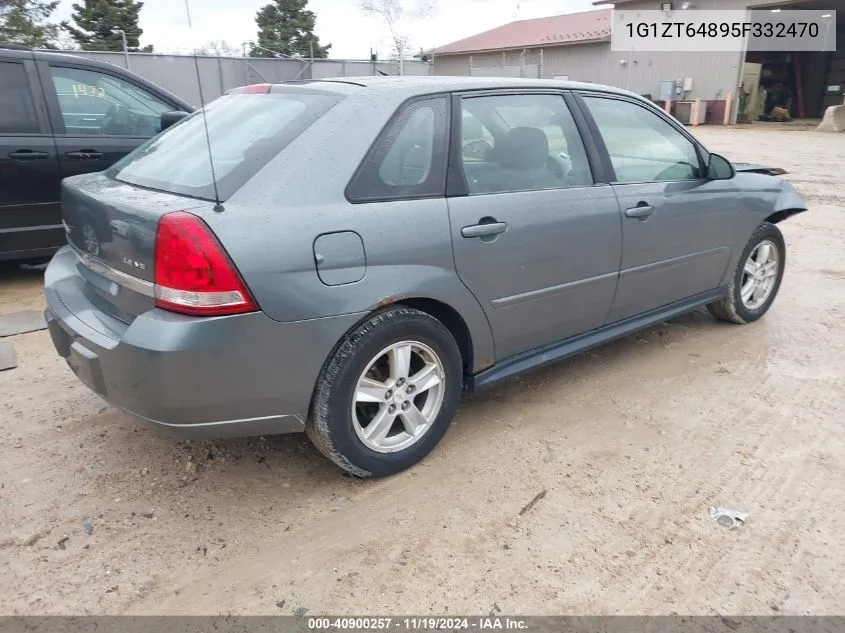 2005 Chevrolet Malibu Maxx Ls VIN: 1G1ZT64895F332470 Lot: 40900257