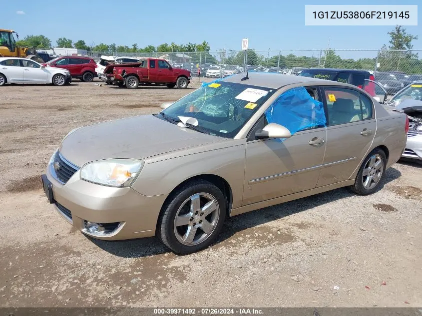 1G1ZU53806F219145 2006 Chevrolet Malibu Ltz