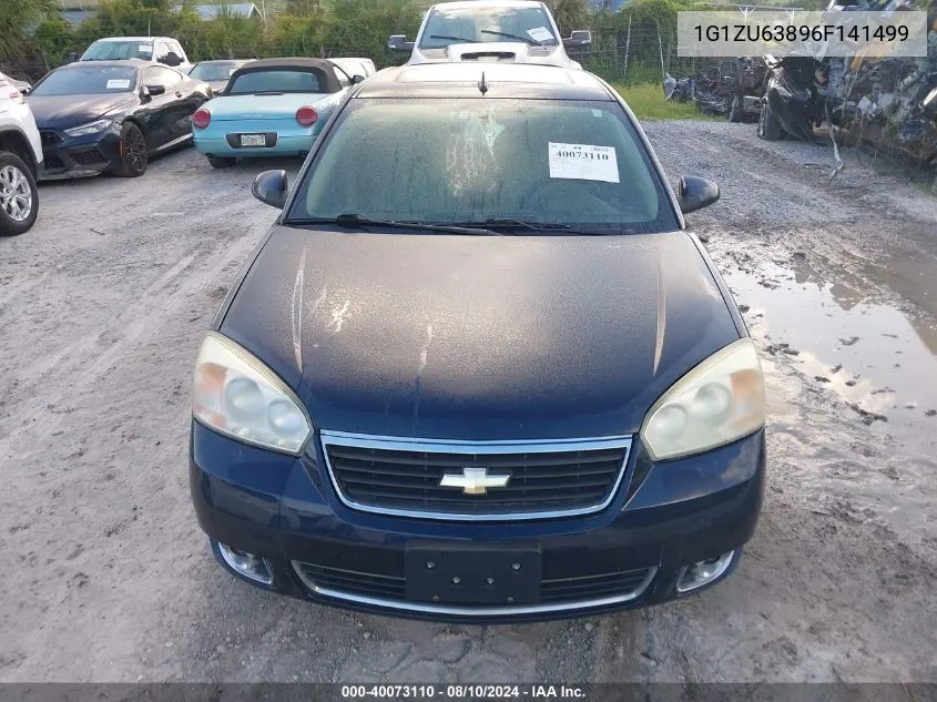 2006 Chevrolet Malibu Maxx Ltz VIN: 1G1ZU63896F141499 Lot: 40073110