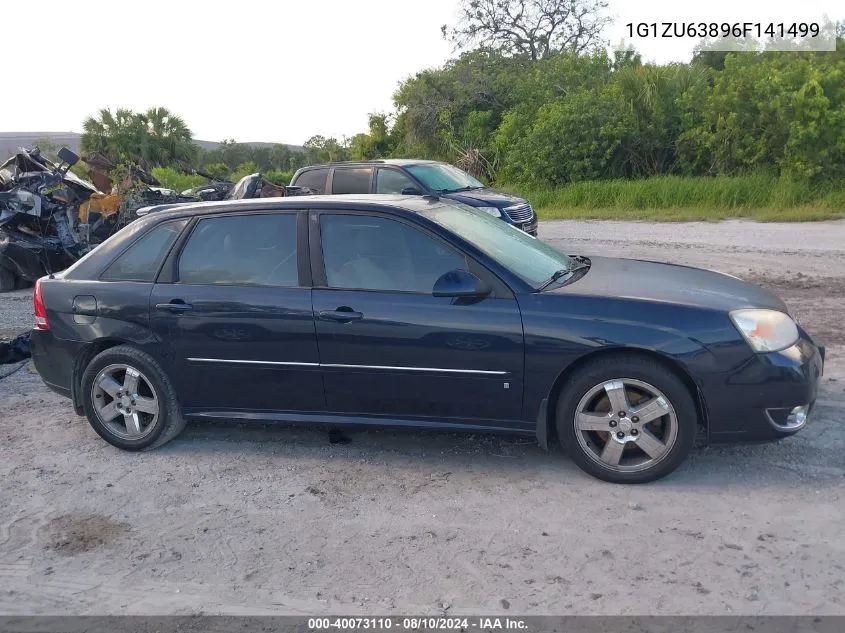 2006 Chevrolet Malibu Maxx Ltz VIN: 1G1ZU63896F141499 Lot: 40073110