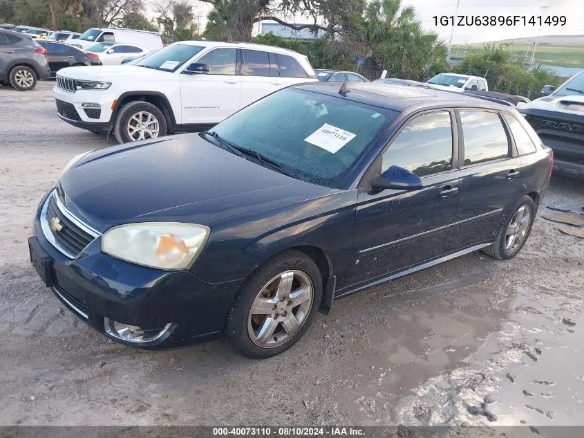 2006 Chevrolet Malibu Maxx Ltz VIN: 1G1ZU63896F141499 Lot: 40073110