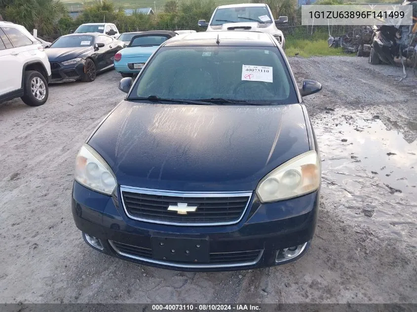 2006 Chevrolet Malibu Maxx Ltz VIN: 1G1ZU63896F141499 Lot: 40073110