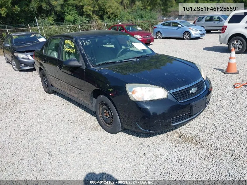 2006 Chevrolet Malibu Ls VIN: 1G1ZS51F46F256691 Lot: 40124182