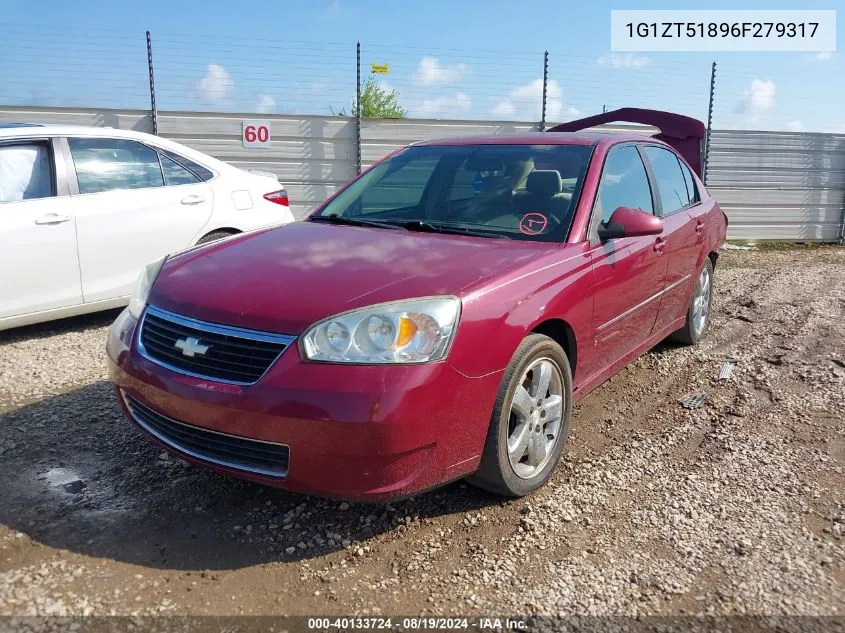 1G1ZT51896F279317 2006 Chevrolet Malibu Lt