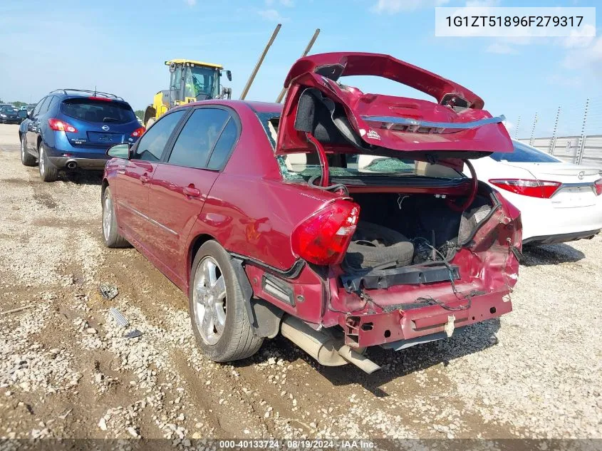 1G1ZT51896F279317 2006 Chevrolet Malibu Lt