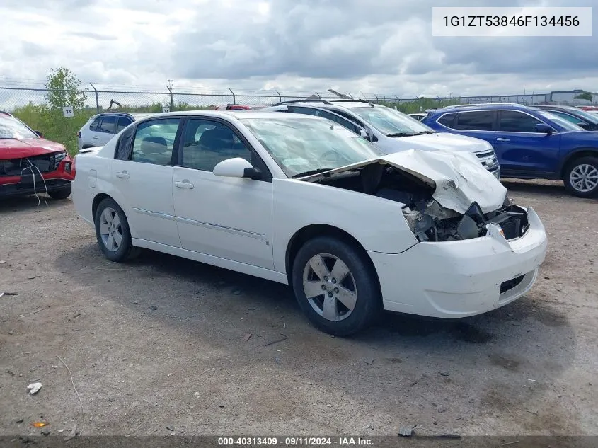 2006 Chevrolet Malibu Lt VIN: 1G1ZT53846F134456 Lot: 40313409