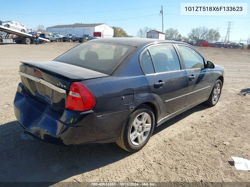 1G1ZT518X6F133623 2006 Chevrolet Malibu Lt