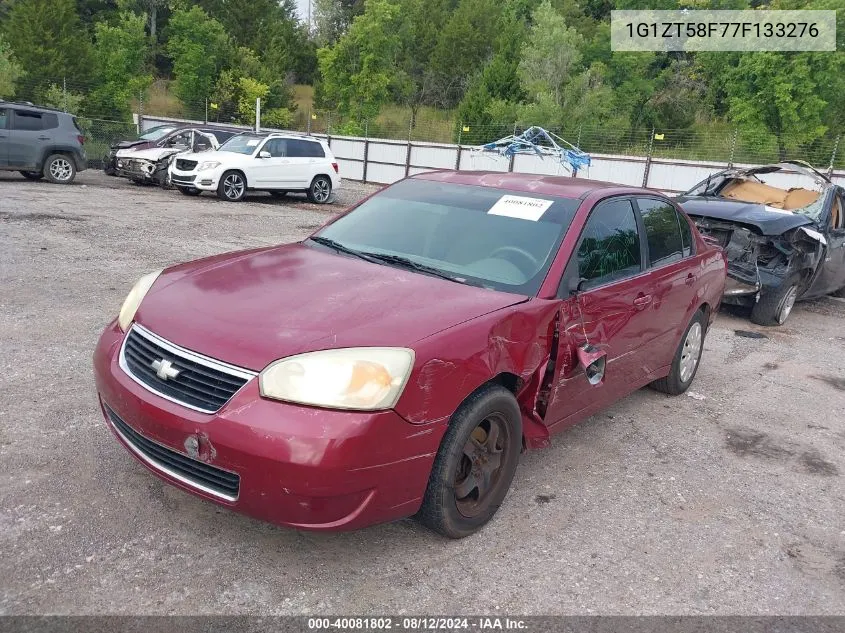 2007 Chevrolet Malibu Lt VIN: 1G1ZT58F77F133276 Lot: 40081802