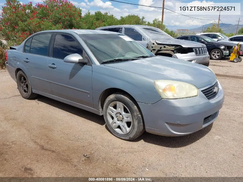 1G1ZT58N57F224571 2007 Chevrolet Malibu Lt