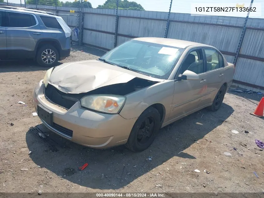 1G1ZT58N27F133662 2007 Chevrolet Malibu Lt