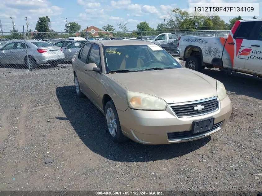 1G1ZT58F47F134109 2007 Chevrolet Malibu Lt