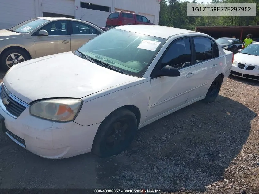 1G1ZT58F77F297952 2007 Chevrolet Malibu Lt