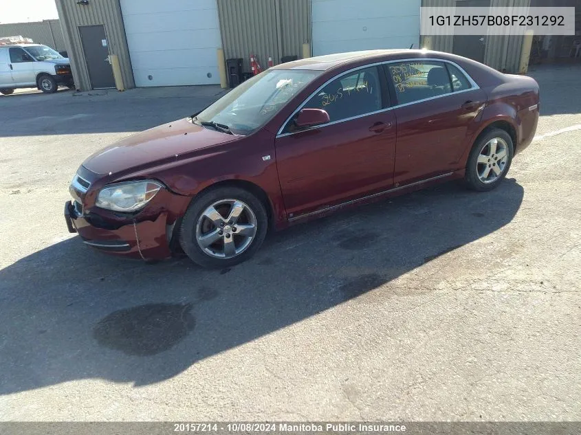 1G1ZH57B08F231292 2008 Chevrolet Malibu Lt