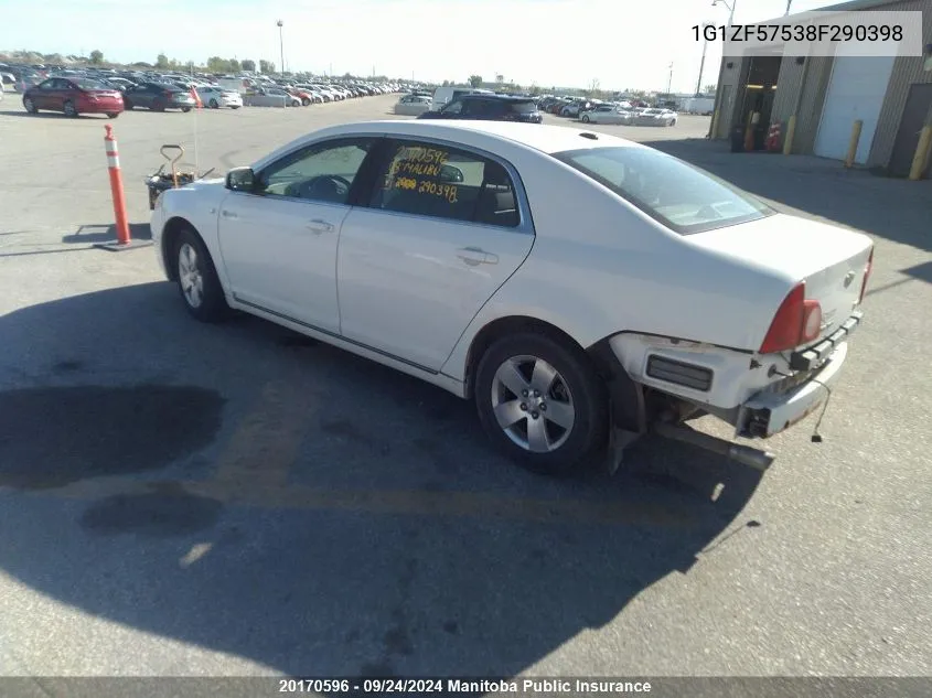 1G1ZF57538F290398 2008 Chevrolet Malibu Hybrid