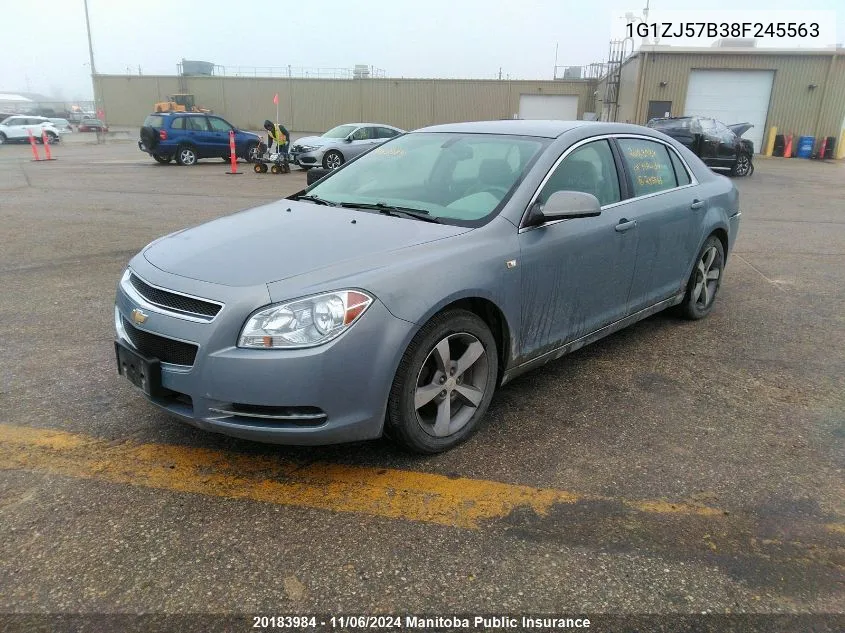 2008 Chevrolet Malibu Lt VIN: 1G1ZJ57B38F245563 Lot: 20183984