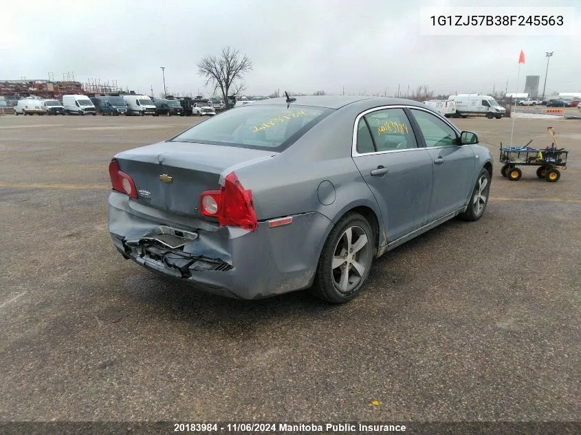 2008 Chevrolet Malibu Lt VIN: 1G1ZJ57B38F245563 Lot: 20183984