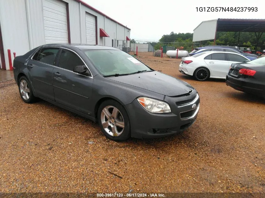 2008 Chevrolet Malibu Ls VIN: 1G1ZG57N484237993 Lot: 39617123