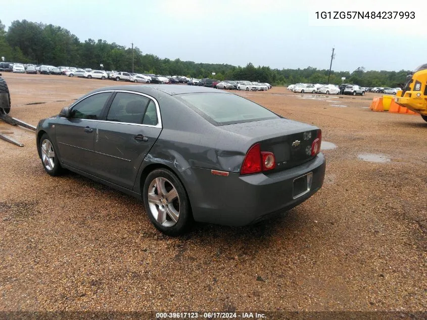 1G1ZG57N484237993 2008 Chevrolet Malibu Ls