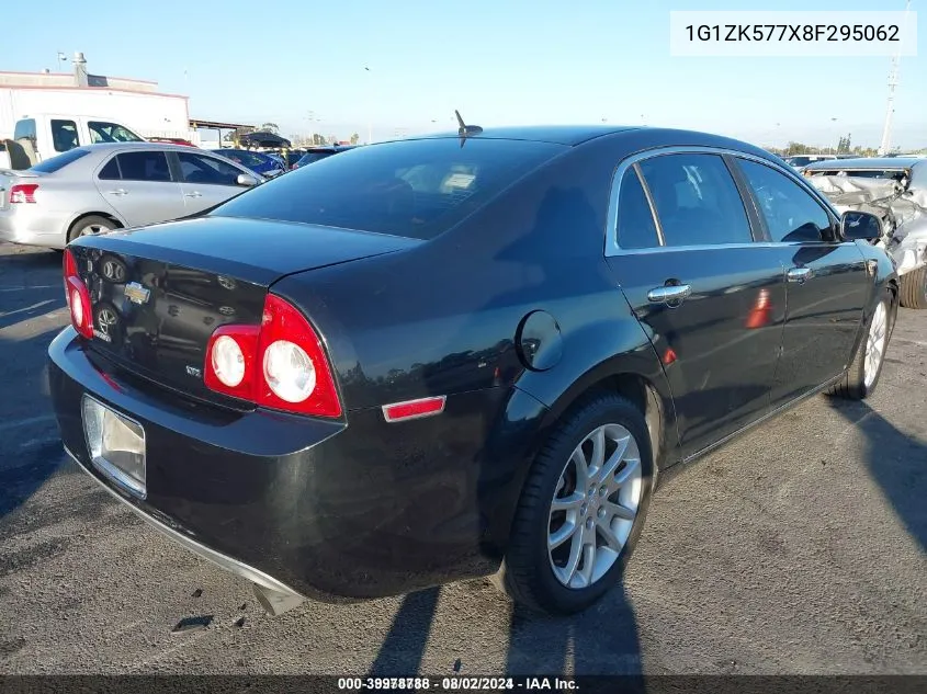 2008 Chevrolet Malibu Ltz VIN: 1G1ZK577X8F295062 Lot: 39978788