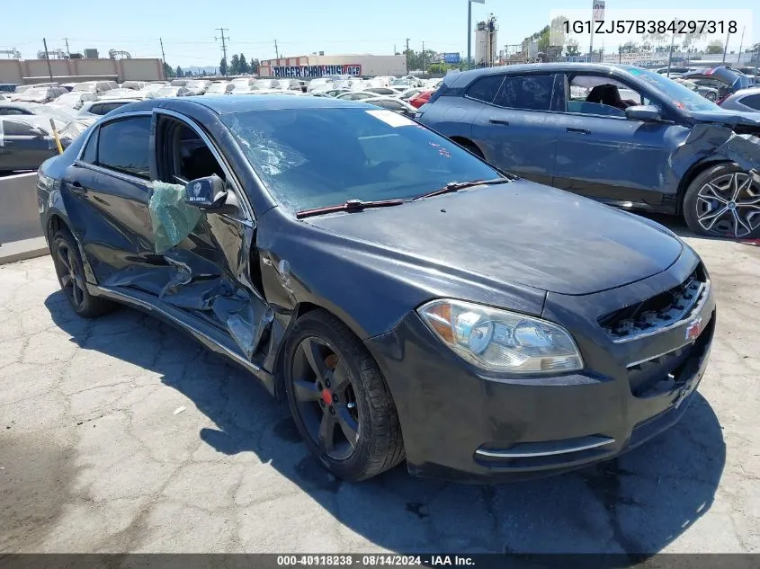 1G1ZJ57B384297318 2008 Chevrolet Malibu Lt