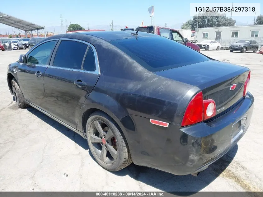 1G1ZJ57B384297318 2008 Chevrolet Malibu Lt