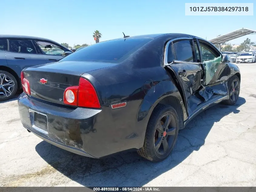 1G1ZJ57B384297318 2008 Chevrolet Malibu Lt