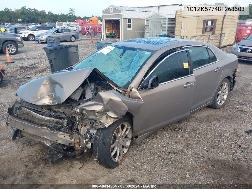 2008 Chevrolet Malibu Ltz VIN: 1G1ZK57748F268603 Lot: 40414954