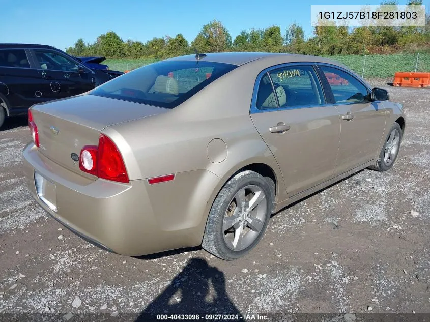 1G1ZJ57B18F281803 2008 Chevrolet Malibu Lt