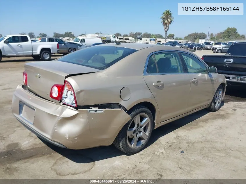 2008 Chevrolet Malibu Lt VIN: 1G1ZH57B58F165144 Lot: 40445861