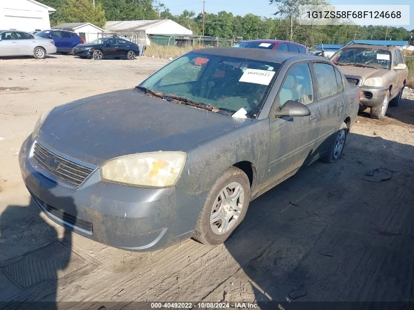 2008 Chevrolet Malibu Classic Ls VIN: 1G1ZS58F68F124668 Lot: 40492022