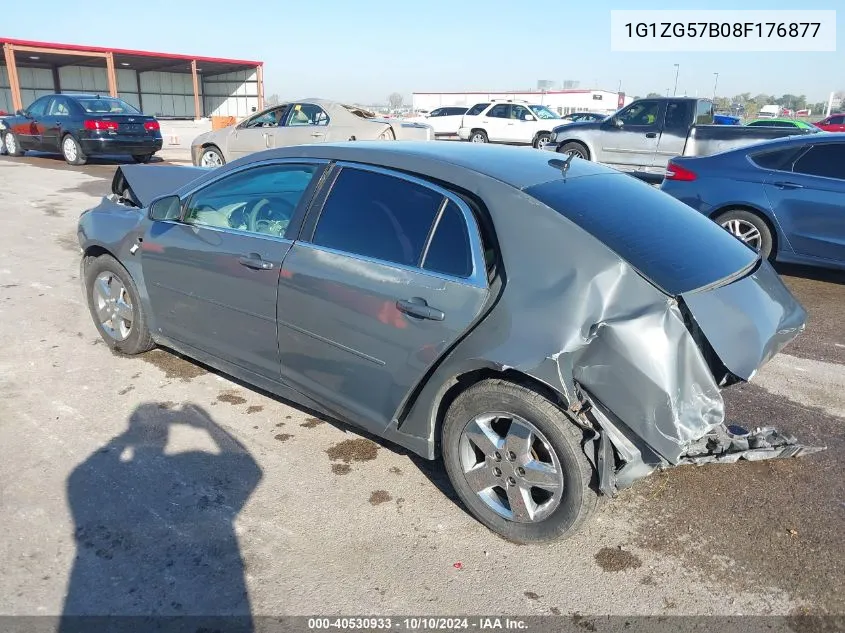 2008 Chevrolet Malibu Ls VIN: 1G1ZG57B08F176877 Lot: 40530933