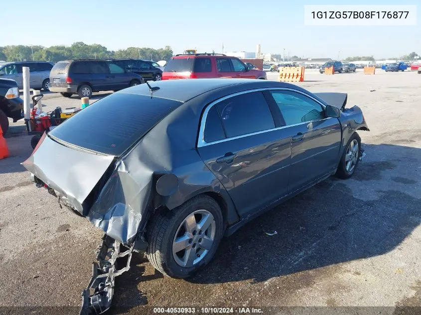 2008 Chevrolet Malibu Ls VIN: 1G1ZG57B08F176877 Lot: 40530933