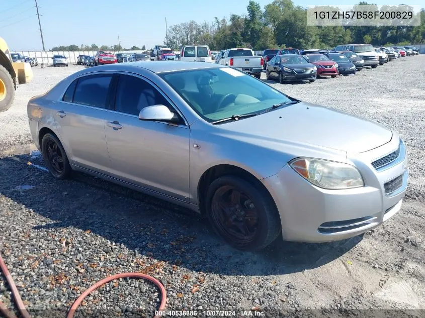 2008 Chevrolet Malibu Lt VIN: 1G1ZH57B58F200829 Lot: 40536386