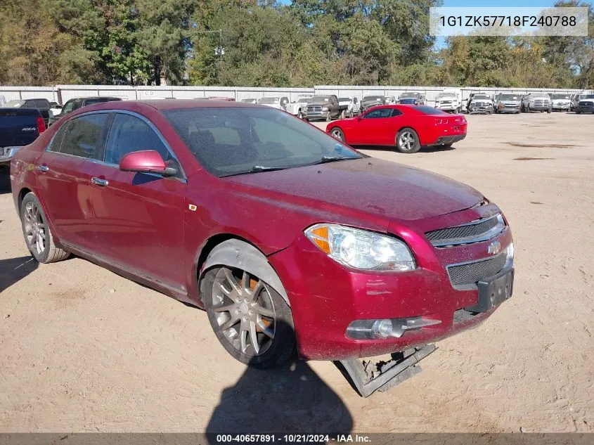 1G1ZK57718F240788 2008 Chevrolet Malibu Ltz