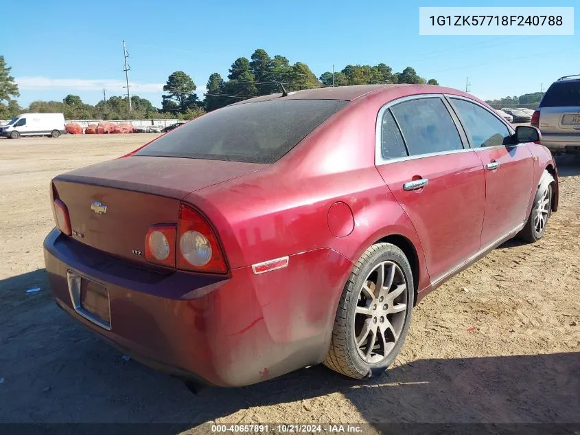 1G1ZK57718F240788 2008 Chevrolet Malibu Ltz