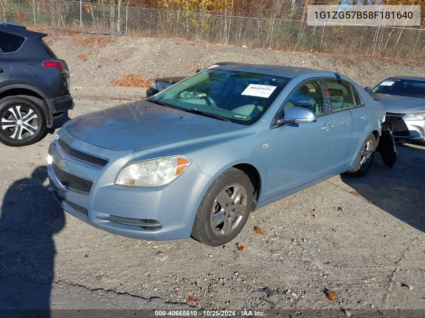 1G1ZG57B58F181640 2008 Chevrolet Malibu Ls