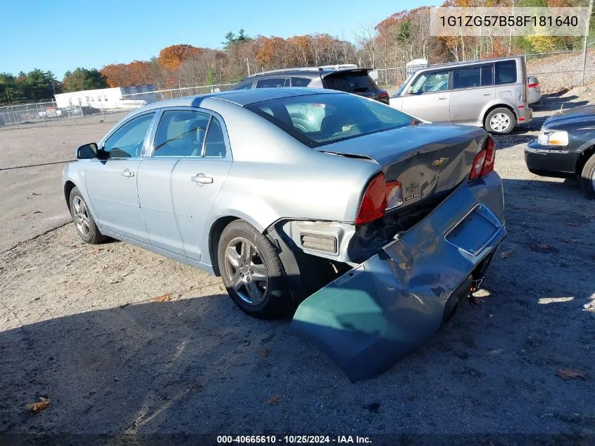 1G1ZG57B58F181640 2008 Chevrolet Malibu Ls