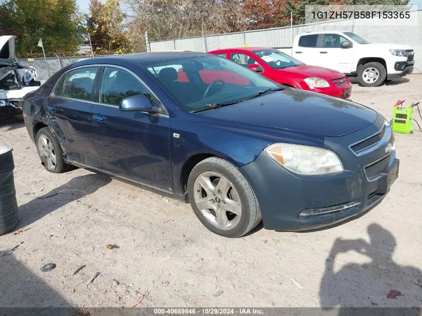 2008 Chevrolet Malibu Lt VIN: 1G1ZH57B58F153365 Lot: 40689846