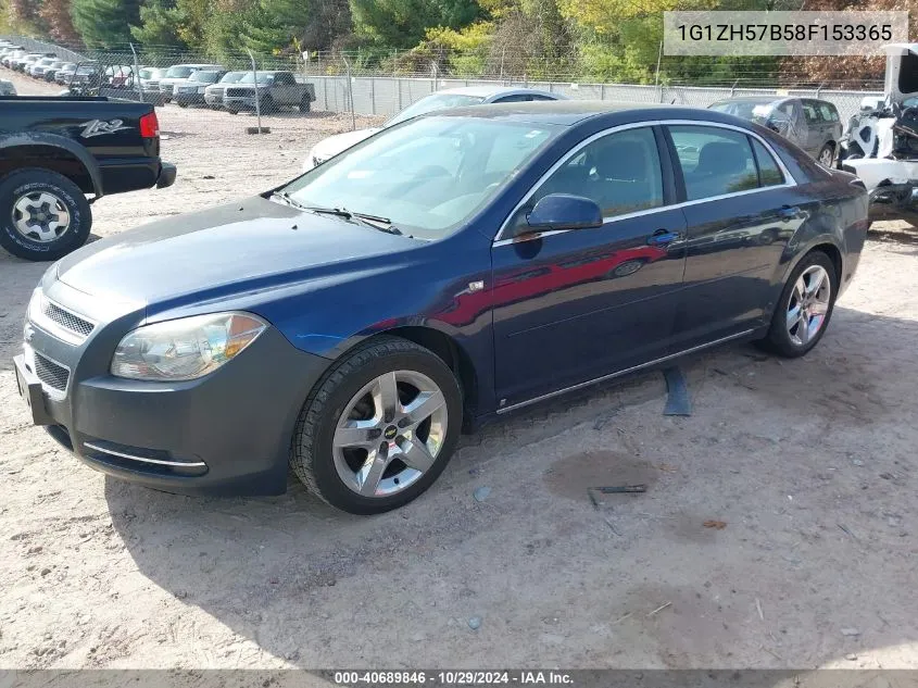 2008 Chevrolet Malibu Lt VIN: 1G1ZH57B58F153365 Lot: 40689846