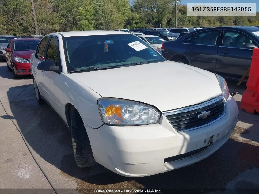 2008 Chevrolet Malibu Classic Ls VIN: 1G1ZS58F88F142055 Lot: 40708649