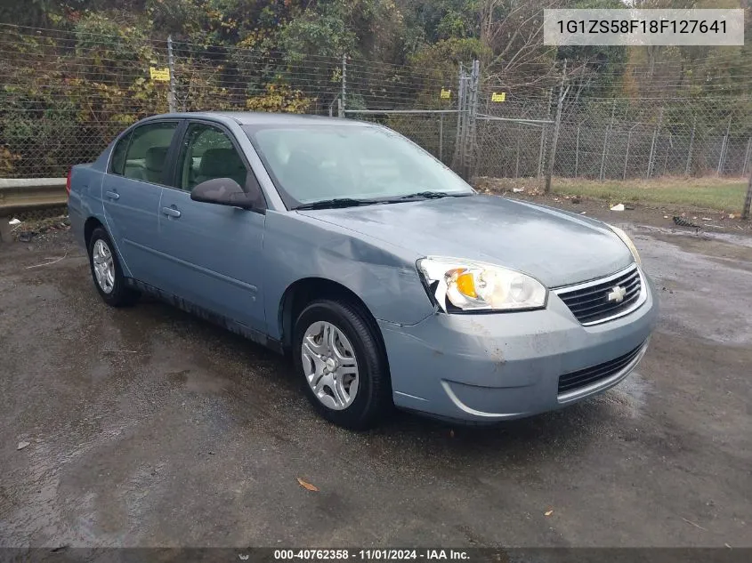 2008 Chevrolet Malibu Classic Ls VIN: 1G1ZS58F18F127641 Lot: 40762358