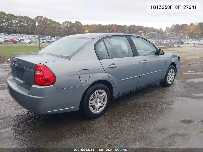 2008 Chevrolet Malibu Classic Ls VIN: 1G1ZS58F18F127641 Lot: 40762358