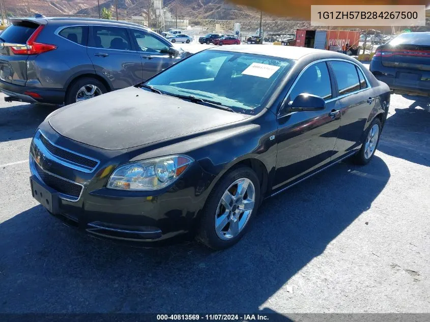 2008 Chevrolet Malibu Lt VIN: 1G1ZH57B284267500 Lot: 40813569