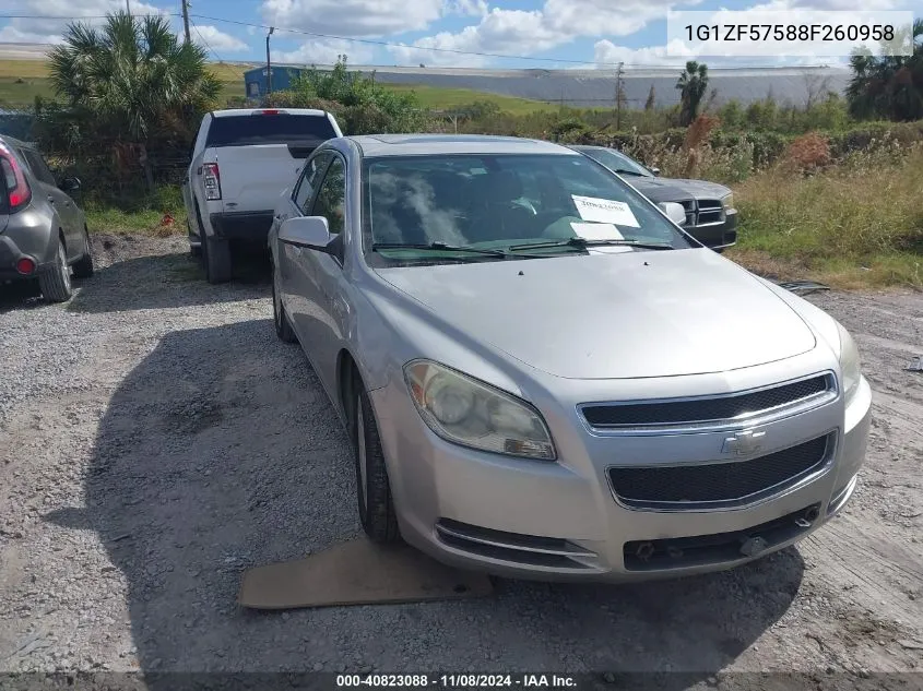 2008 Chevrolet Malibu Hybrid VIN: 1G1ZF57588F260958 Lot: 40823088