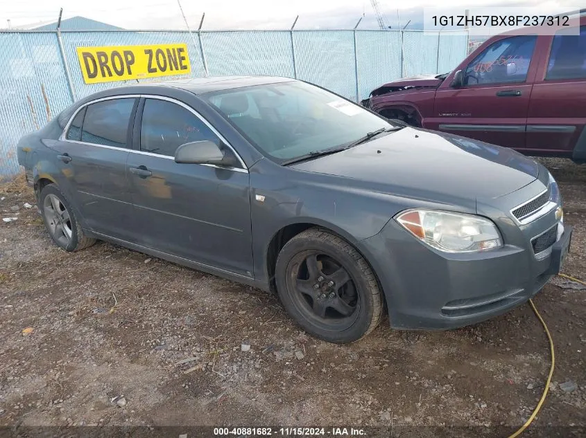 2008 Chevrolet Malibu Lt VIN: 1G1ZH57BX8F237312 Lot: 40881682