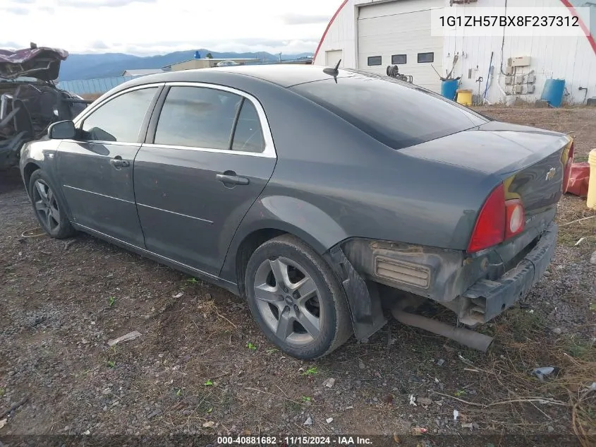 2008 Chevrolet Malibu Lt VIN: 1G1ZH57BX8F237312 Lot: 40881682