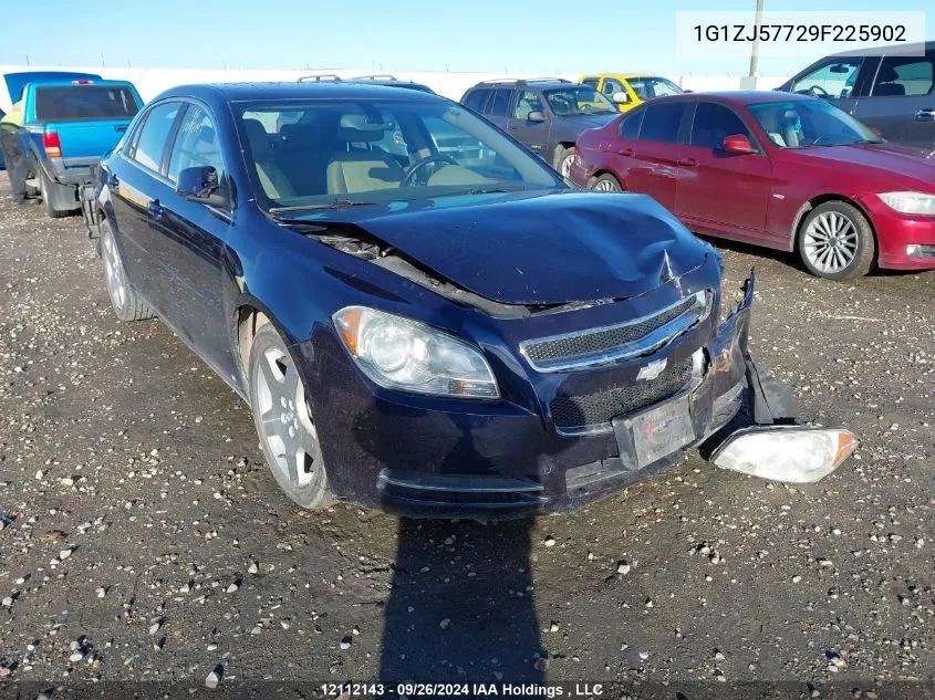 2009 Chevrolet Malibu VIN: 1G1ZJ57729F225902 Lot: 12112143