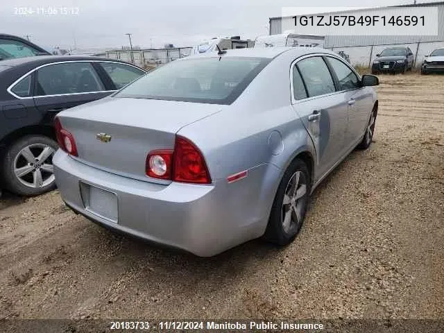 2009 Chevrolet Malibu Lt VIN: 1G1ZJ57B49F146591 Lot: 20183733