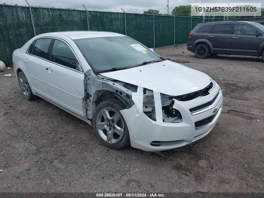 2009 Chevrolet Malibu Lt VIN: 1G1ZH57B39F211605 Lot: 39520307