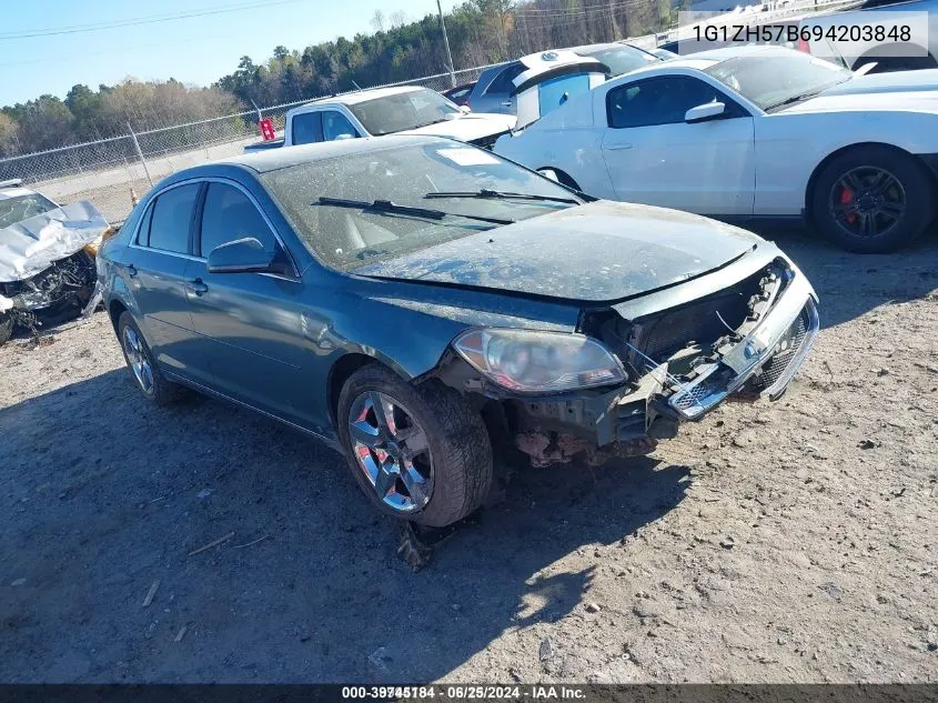 2009 Chevrolet Malibu Lt VIN: 1G1ZH57B694203848 Lot: 39745184